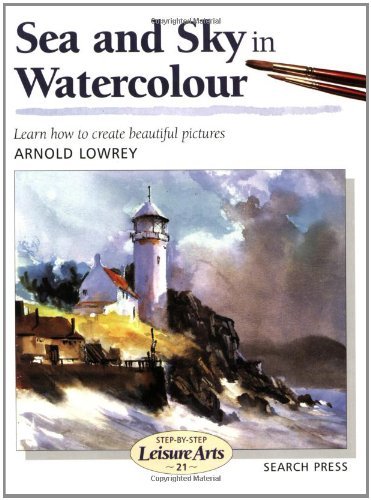 Sea and sky watercolour - sea,