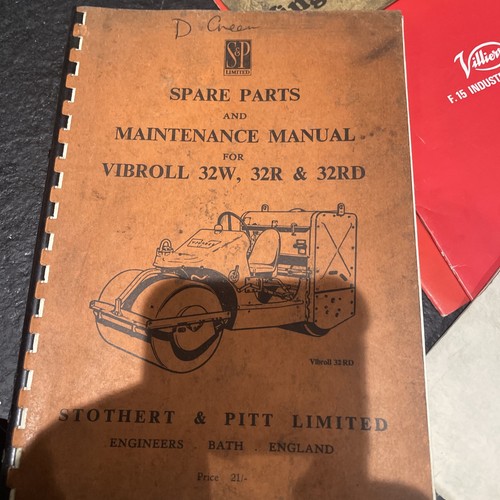 Stothert pitt vibroll - pitt,