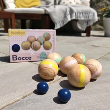 Bocce Boules Set 6 Balls Jack
