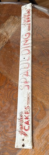 Vintage tin metal spaulding - vintage,