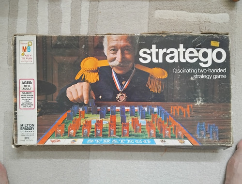 Vintage stratego board - vintage,
