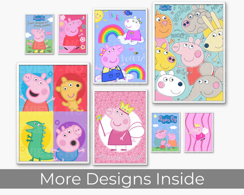 Peppa pig wall - peppa,