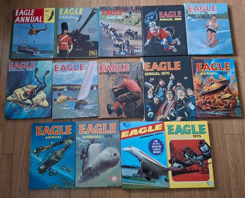 Set vintage eagle annuals - eagle,