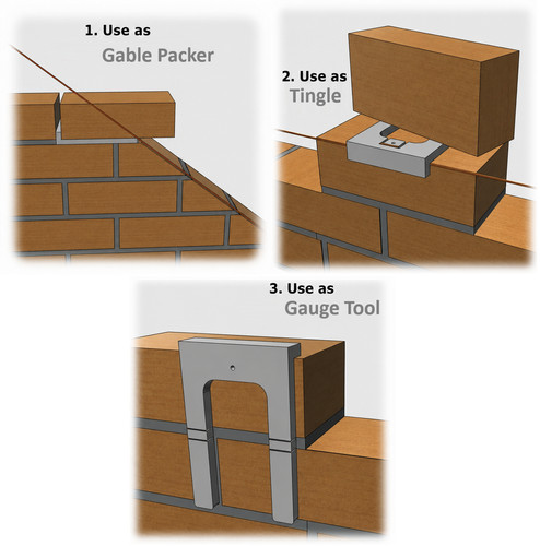 Brickies tool tingle - 3, in