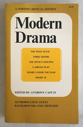 Norton critical edition - norton, modern