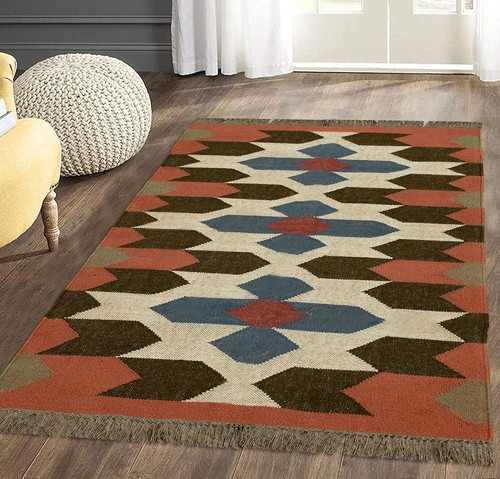 Kilim wool jute - kilim,