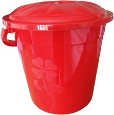 Plastic Bucket with Lid Handle