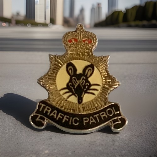 Traffic patrol black rat - patrol, rat"