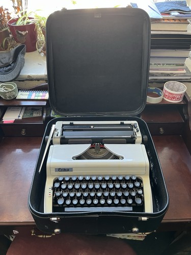 Vintage typewriter erika - erika, very