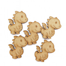Baby Dragon MDF Craft Shapes