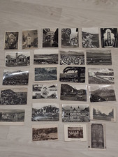Bundle of Black & White POSTCARDS - 1960's ++ Stamps/Sent & Unsent 