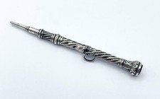 VICTORIAN LADIES SILVER FOB