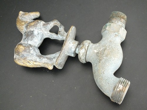 Vintage brass garden water - water, tap