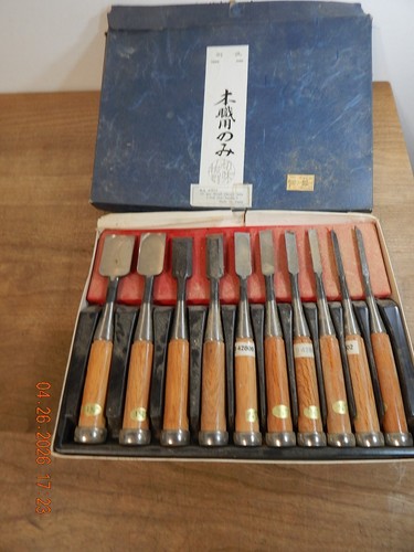 Japanese oire nomi chisels set - oire,