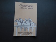 RACECARD:  CHELTENHAM
