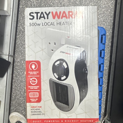 Staywarm 500w wall plug - staywarm, plug-in