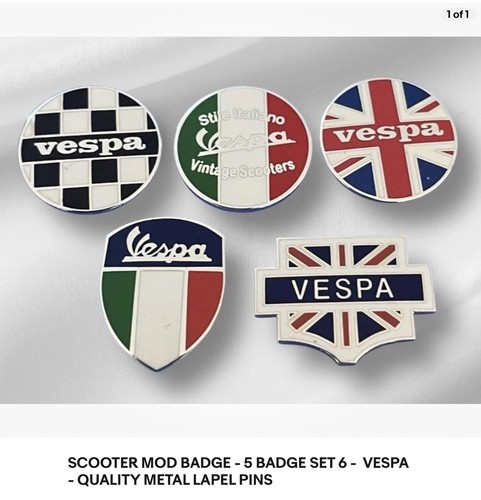 Mod pin badges fred - 5,