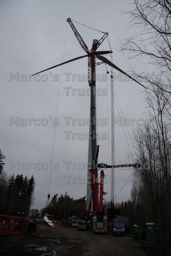 Truck photo crane red - photo,