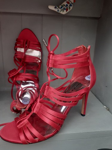 Karen millen red satin - karen,