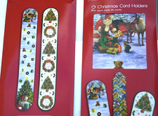 2 x Hanging Christmas Card