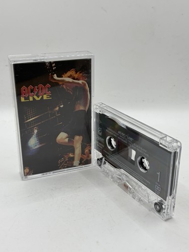 Live cassette tape - ac/dc, album