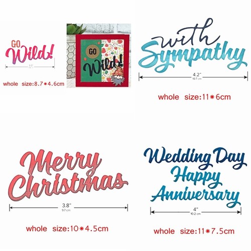 Merry christmas metal cutting - merry,