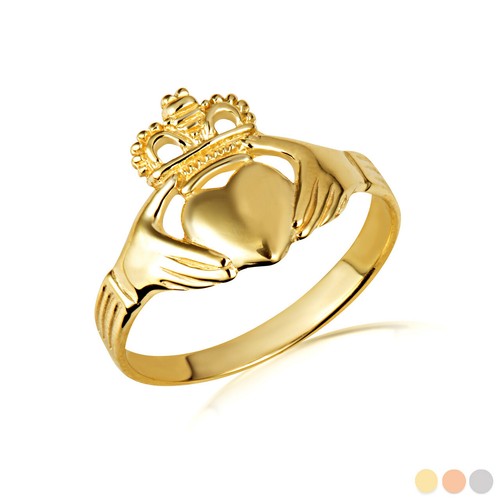 Gold woman classic - classic, claddagh