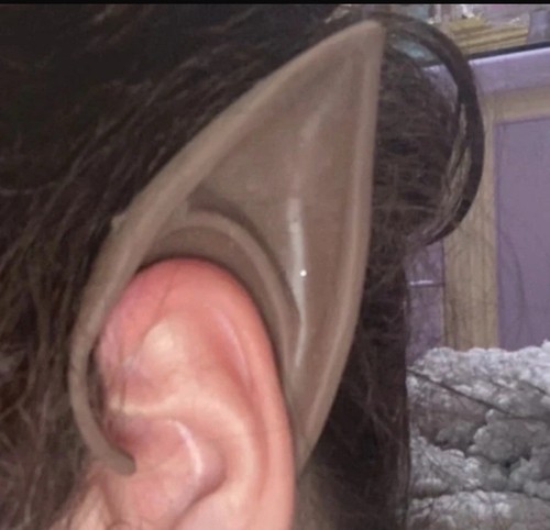 Brown pointed elf - brown,