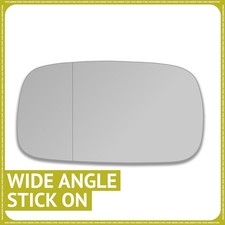 Left hand passenger side for Rover 800 86-99 wing mirror glass Wide angle