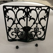 Vintage Dark Green Cast Iron