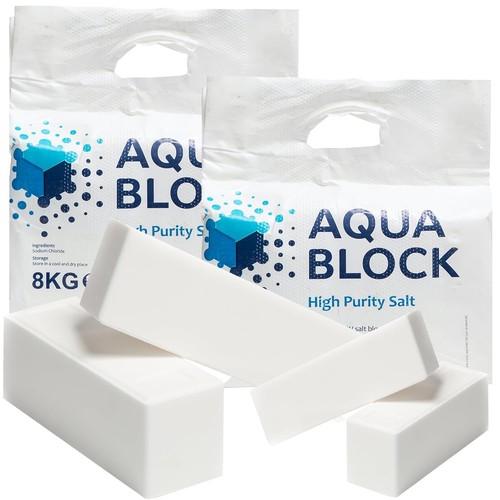 Block salt water softeners - salt,