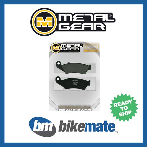 Brake pads organic - pads, front