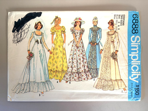 70s simplicity 6888 sewing - 6888,