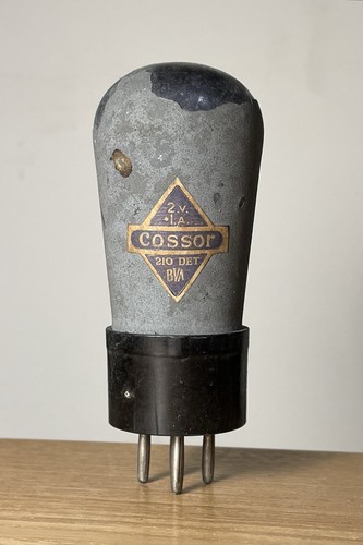Cossor 210det triode valve - cossor,