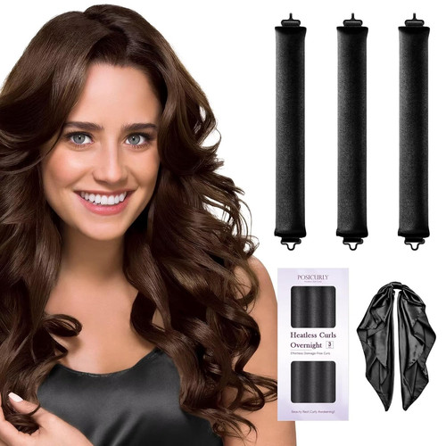 Overnight heatless hair curler - hair,