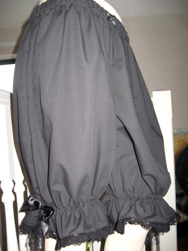 Black pantaloons bloomers - ,