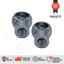 Ball Socket M6 Thread Female 13mm Boot Bonnet Multi Fit Strut End Fittings 2X