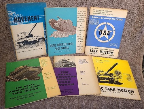 Bovington tank museum booklets - bovington,