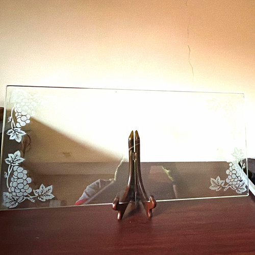 Rectangular glass top - glass,