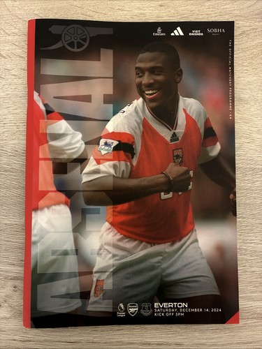 Arsenal everton programme - everton,