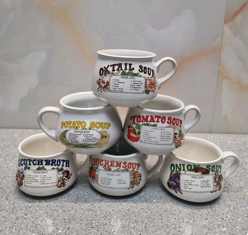 Vintage retro recipe soup - vintage,