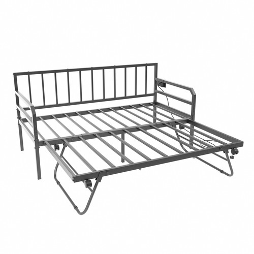 Single size daybed - size, with