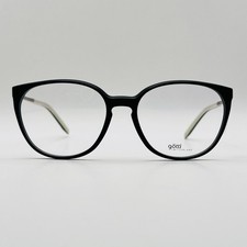 gotti glasses women oval black silver TANDA Switzerland elegant simple New