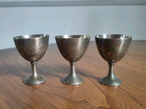 Set three silver plated - set,