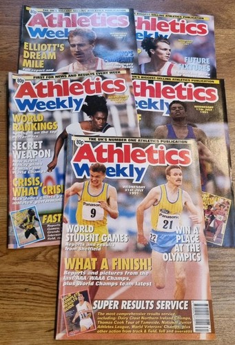 Athletics weekly magazines - athletics,