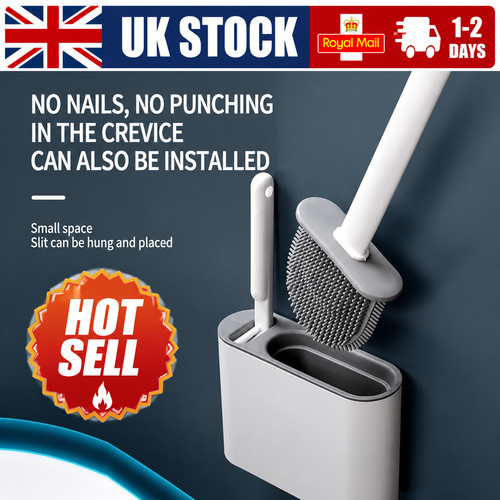 Toilet brush and - brush,