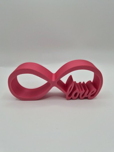 Infinite love ornament - love, rose