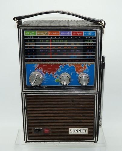 Vintage sonnet world radio - world,