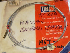 QH Brake Cable BC806 (rear long) suits Vauxhall HA van, Beagle Est. 1967-78