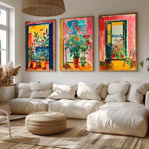 Matisse watercolour flowers - matisse,